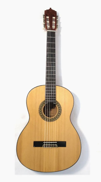 Caraya Solid Top Nylon String Classical Guitar Natural