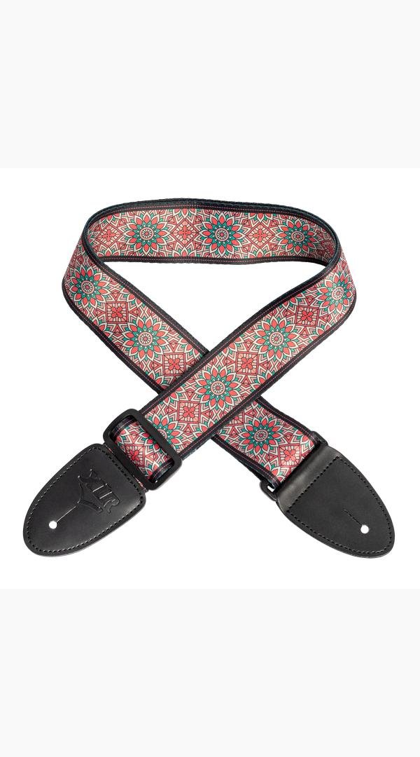 2 inch Mandala Series Guitar Strap - Sieffs Music