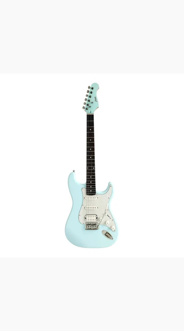 Haze E211 Sonic Blue HST Electric Guitar