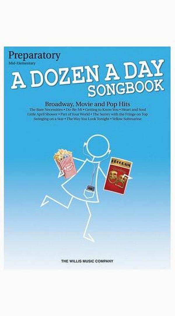 A Dozen a Day Songbooks – Preparatory &amp;amp; Book 1 (Elementary to Later Elementary) - Sieffs Music