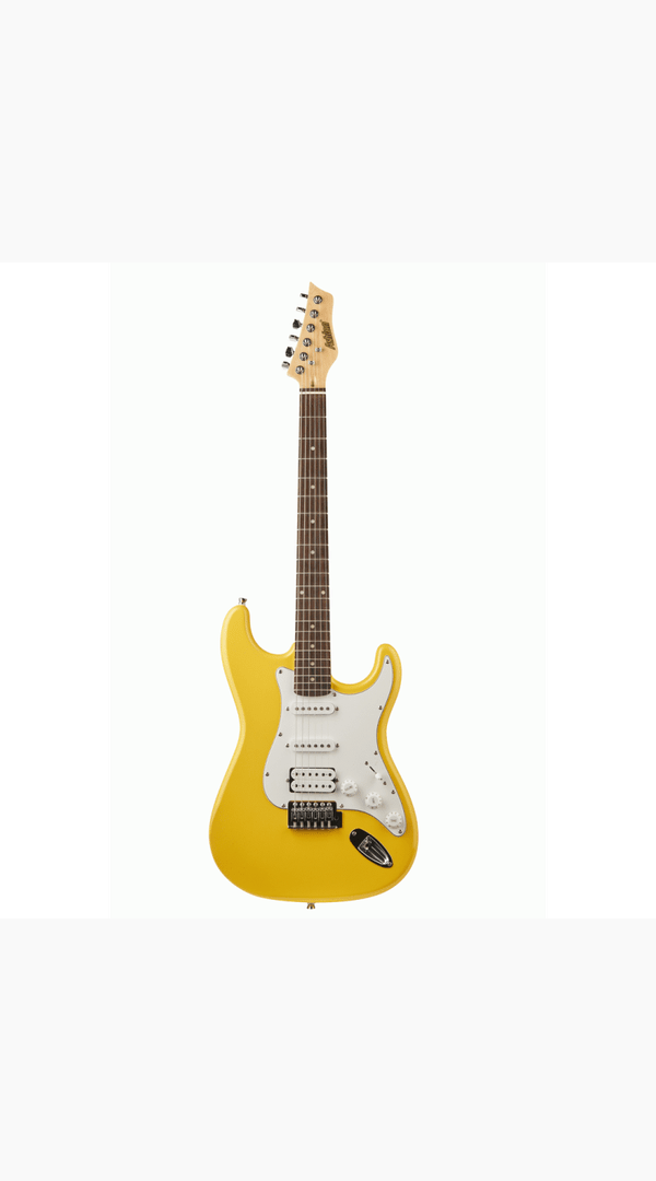 Ashton AG232YL Electric Guitar - Yellow - Sieffs Music