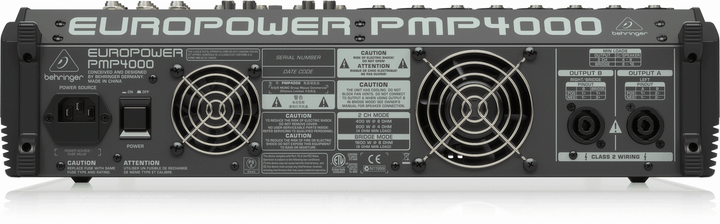 Behringer EUROPOWER PMP4000 1600W Powered Mixer - Sieffs Music