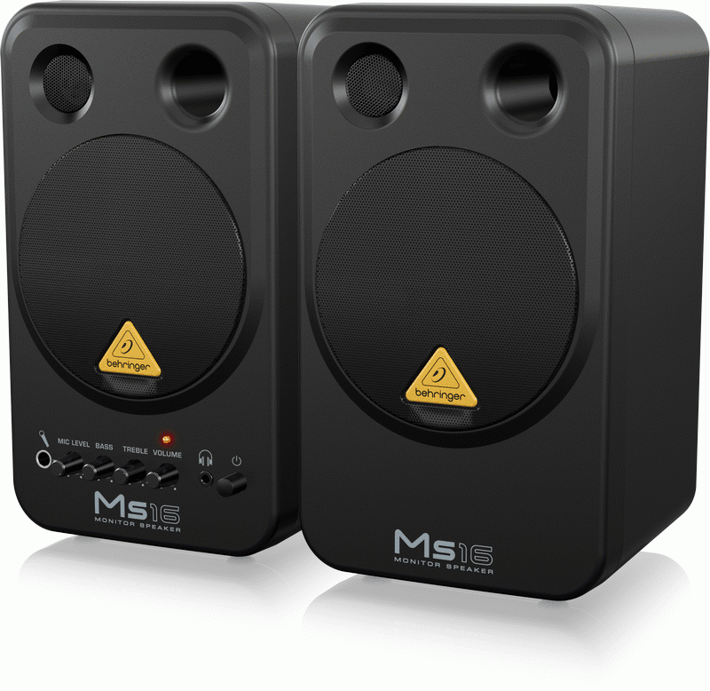 Behringer MS16 multimedia speakers (pair) - Sieffs Music