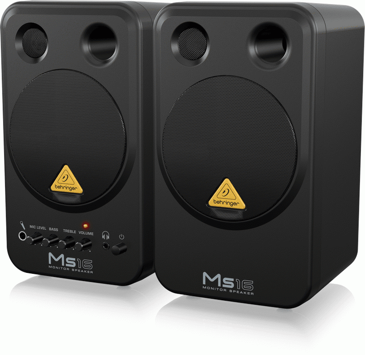 Behringer MS16 multimedia speakers (pair) - Sieffs Music