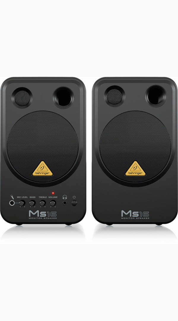 Behringer MS16 multimedia speakers (pair) - Sieffs Music