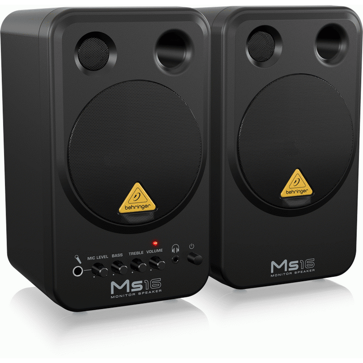 Behringer MS16 multimedia speakers (pair) - Sieffs Music