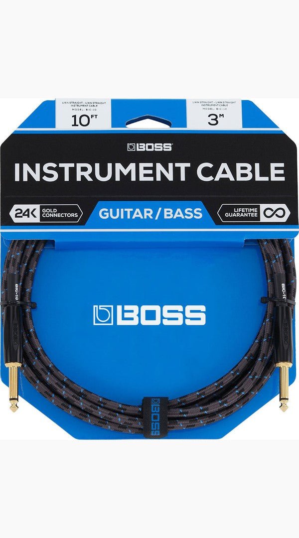 Boss BIC - 15 Instrument Cable 15ft/4.5m Straight - Sieffs Music