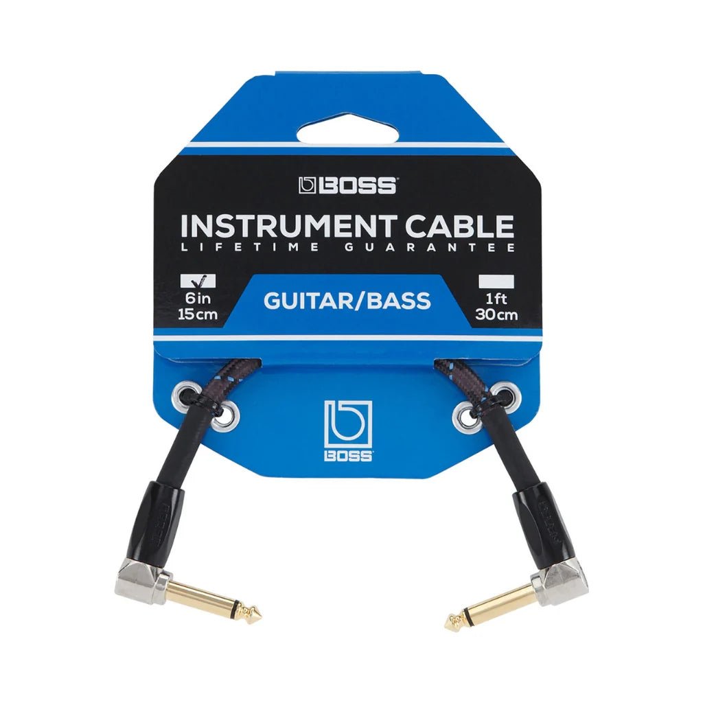 BOSS BIC-PC Premium Patch Cable – 15cm - Sieffs Music