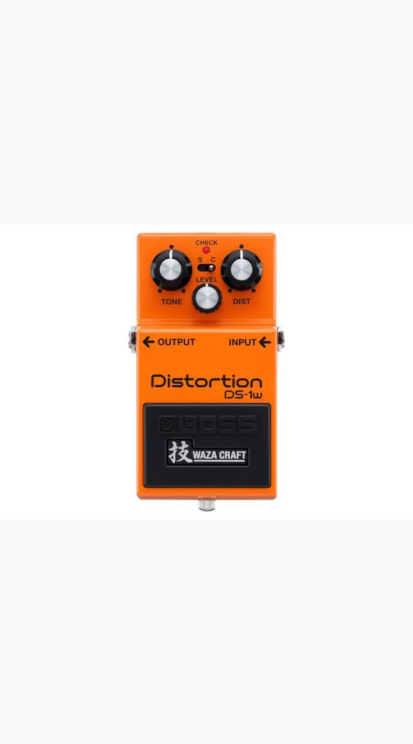 BOSS ds 1w Waza Craft Distortion effects pedal - Sieffs Music