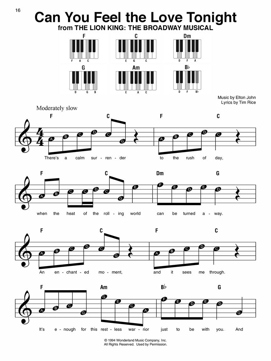 Broadway - Super Easy Songbook - Sieffs Music