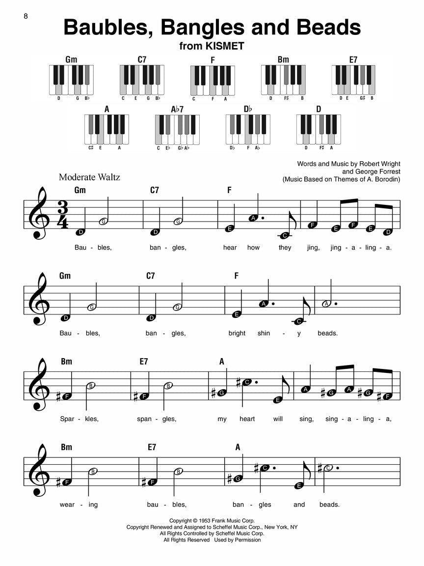 Broadway - Super Easy Songbook - Sieffs Music