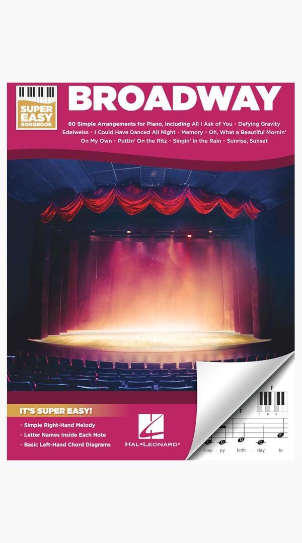 Broadway - Super Easy Songbook - Sieffs Music