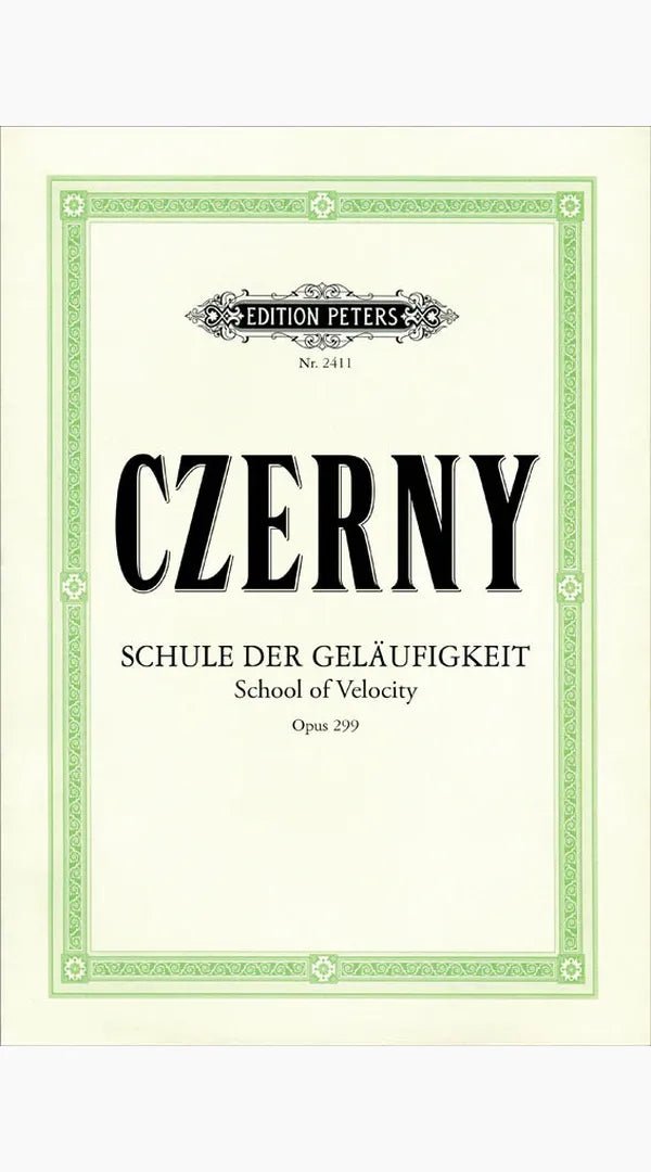 Carl Czerny – School of Velocity Op. 299 (Complete Edition) - Sieffs Music