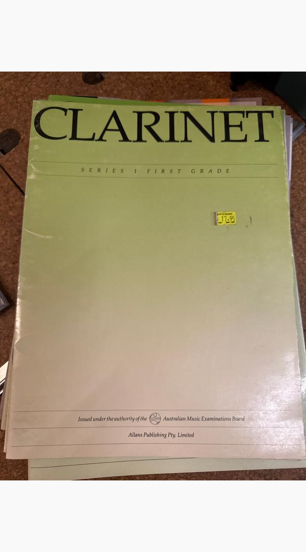 Clarinet Vintage Series 1 Grade 4 - Sieffs Music
