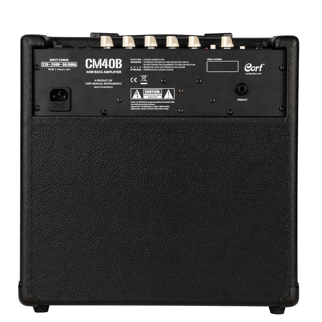 Cort CM40B 40W Bass Combo Amp - Sieffs Music