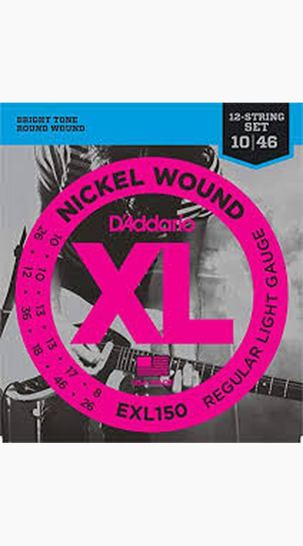 D’addario 12 string set EXL150 - Sieffs Music