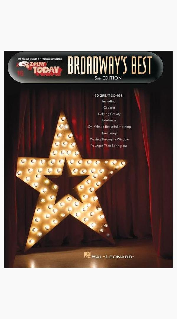 E - Z play today piano - broadways best 3rd edition - Sieffs Music