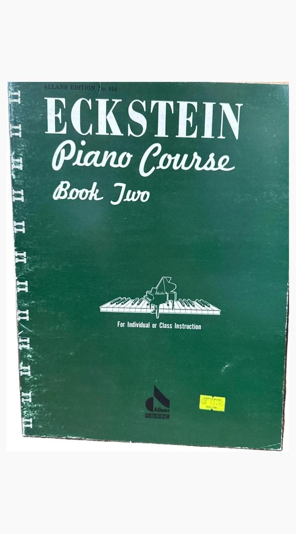 Eckstein Piano Course – Book Two - Sieffs Music