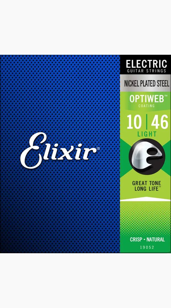 Elixir Optiweb Nickel Plated Steel Electric Strings - Sieffs Music