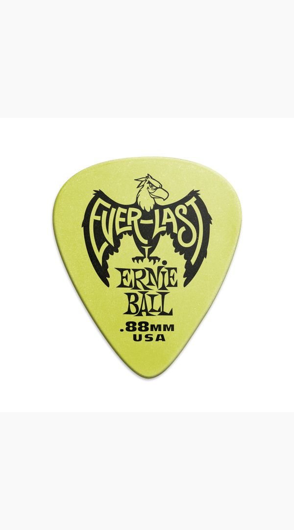Ernie Ball Everlast Guitar Picks - 12 Pack - Sieffs Music