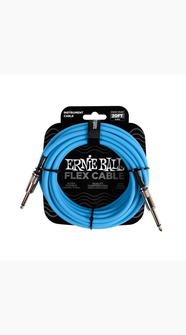 Ernie Ball Flex Instrument Cable Straight/Straight - Sieffs Music