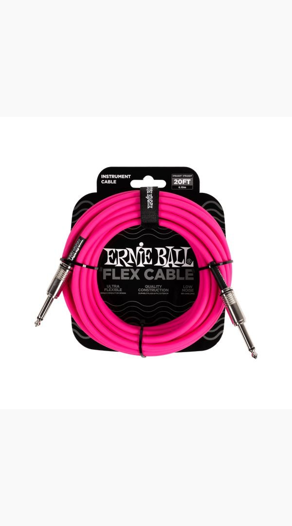 Ernie Ball Flex Instrument Cable Straight/Straight - Sieffs Music