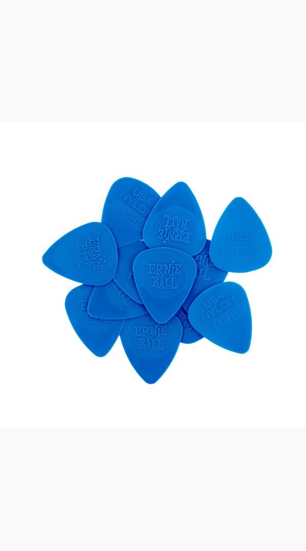 Ernie Ball Nylon Guitar Picks - 12 Pack - Sieffs Music