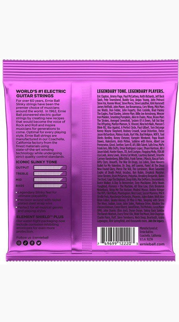 Ernie Ball Power Slinky Nickel Wound Electric Guitar Strings - Custom Gauge 11 - 48 - Sieffs Music