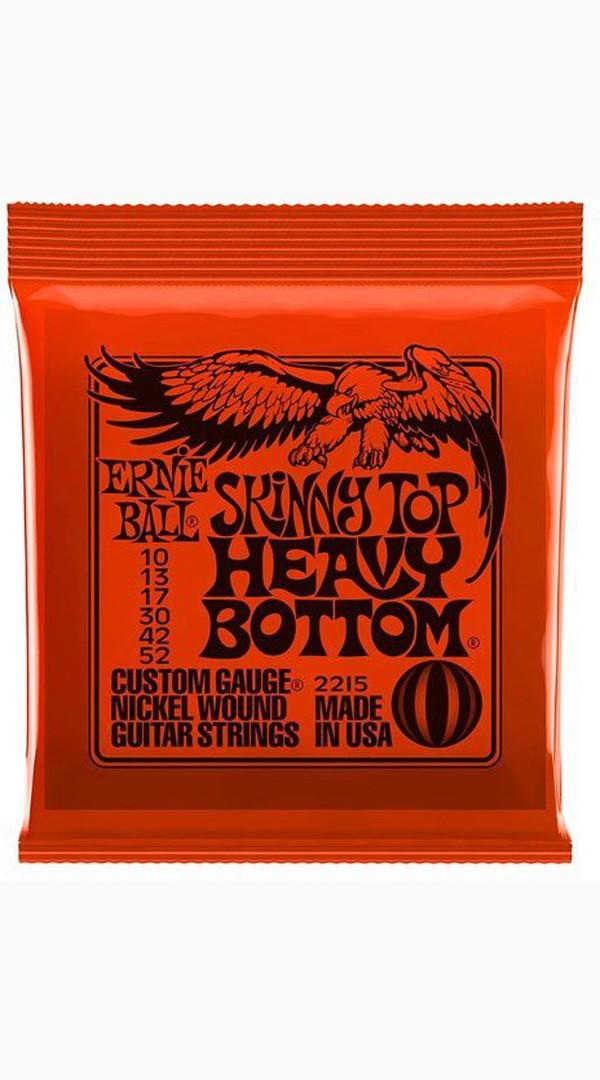 Ernie Ball Skinny Top Heavy Bottom Nickel Wound Electric Guitar Strings - Custom Gauge 10 - 52 - Sieffs Music