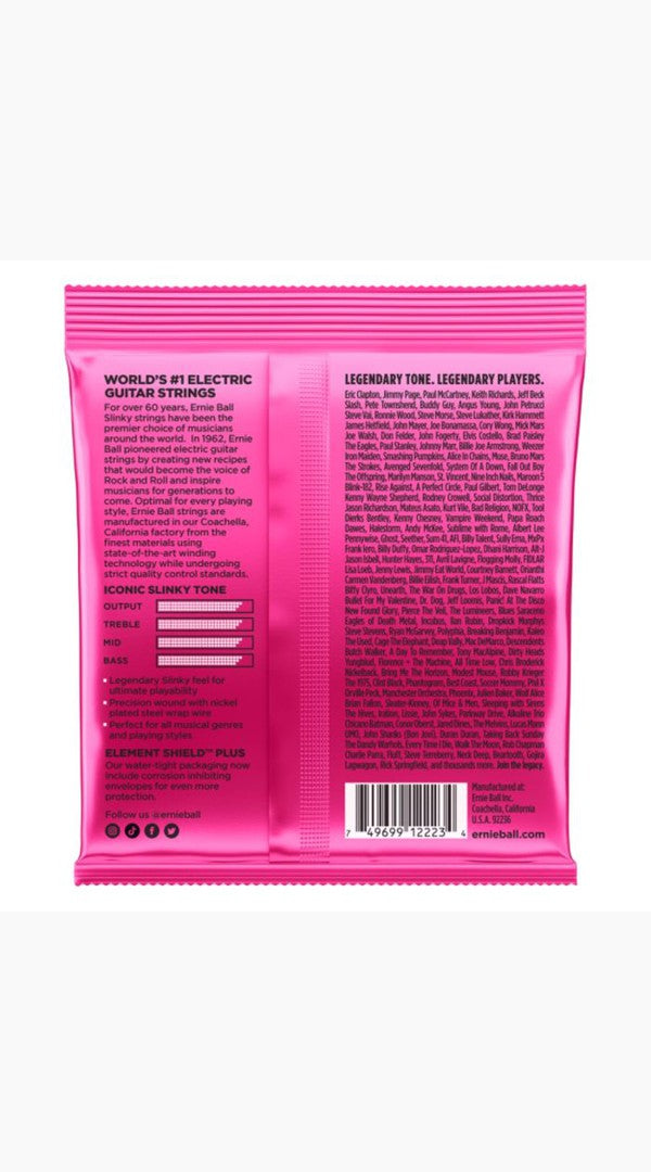 Ernie Ball Super Slinky Nickel Wound Electric Guitar Strings - Custom Gauge 9 - 42 - Sieffs Music
