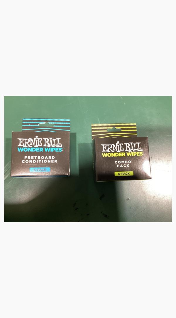 Ernie Ball Wonder Wipes Fretboard Conditioner - Sieffs Music