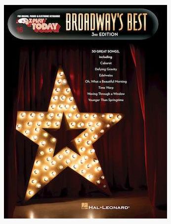 EZ - Play today Broadway's Best - 3rd Edition Piano Vocal - Sieffs Music