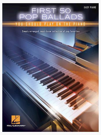 First 50 pop Ballads you should Play on the piano - Easy Piano - Sieffs Music