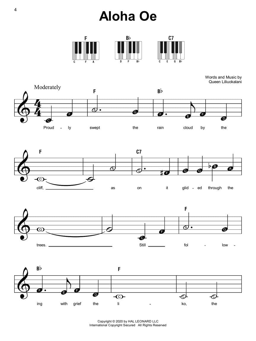 Folk songs - Super Easy Piano - Sieffs Music