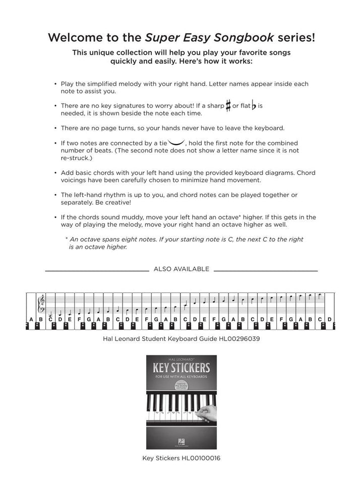 Folk songs - Super Easy Piano - Sieffs Music