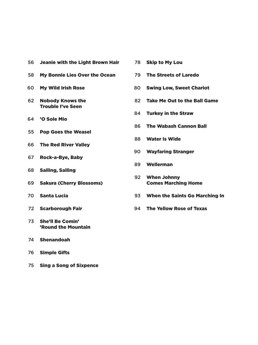 Folk songs - Super Easy Piano - Sieffs Music