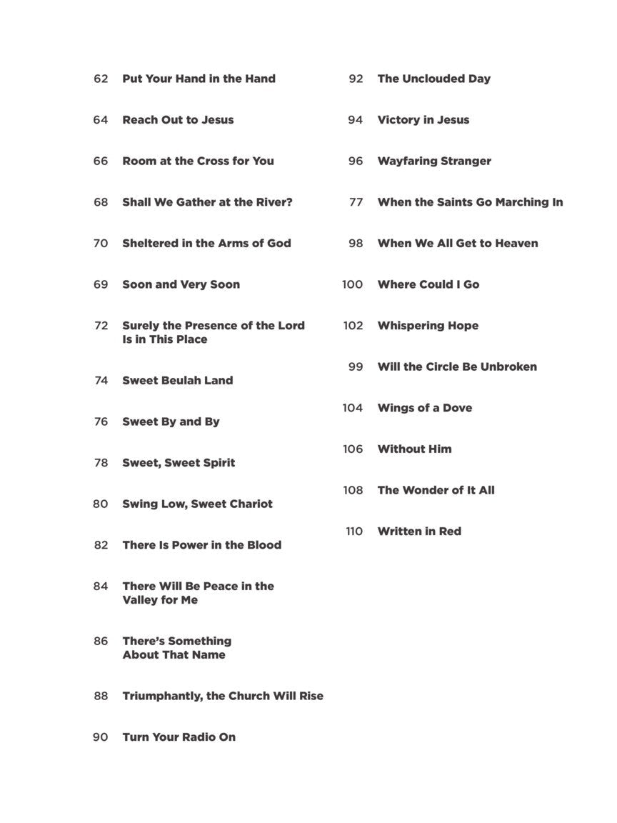 Gospel - Super Easy piano songbook - Sieffs Music