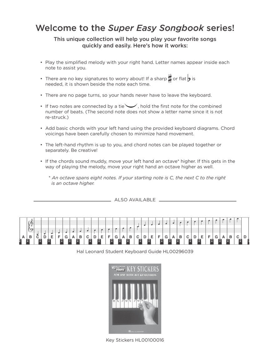 Gospel - Super Easy piano songbook - Sieffs Music