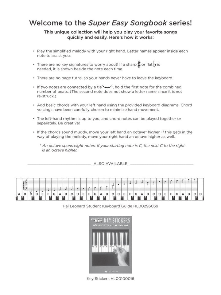 Gospel - Super Easy piano songbook - Sieffs Music
