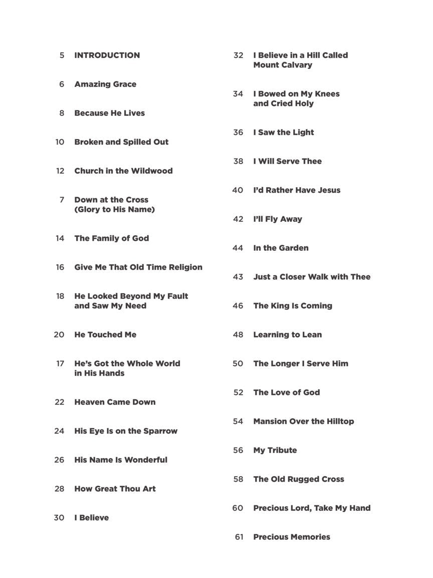 Gospel - Super Easy piano songbook - Sieffs Music