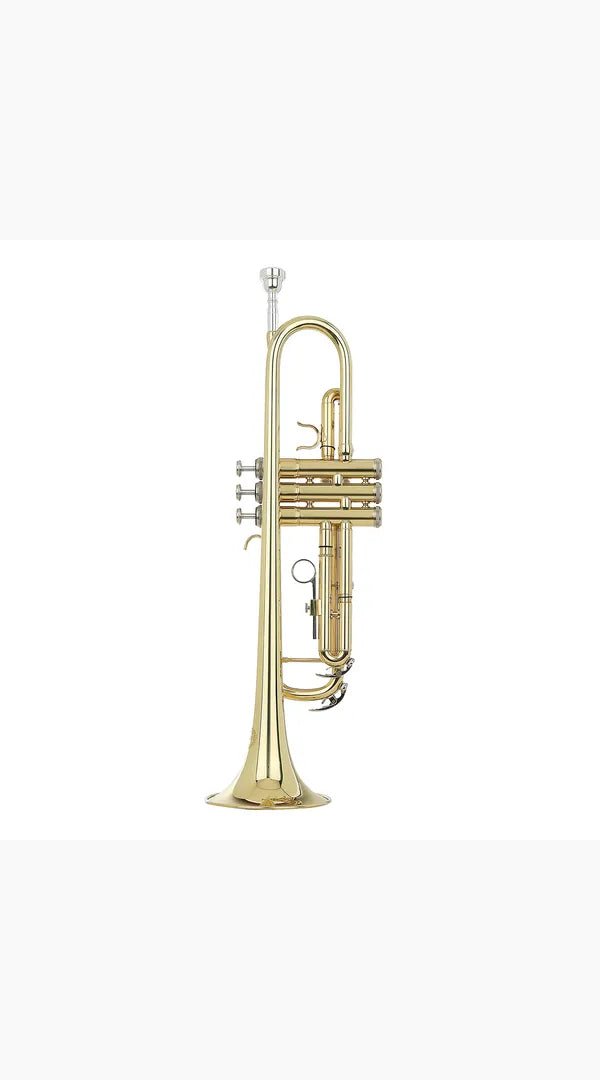 Grassi student trumpet Bb Gold lacquer GRSTR500 - Sieffs Music