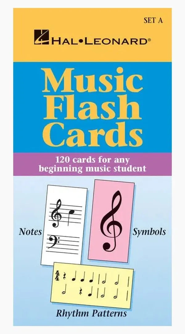 Hal Leonard Music Flash Cards – Set A - Sieffs Music