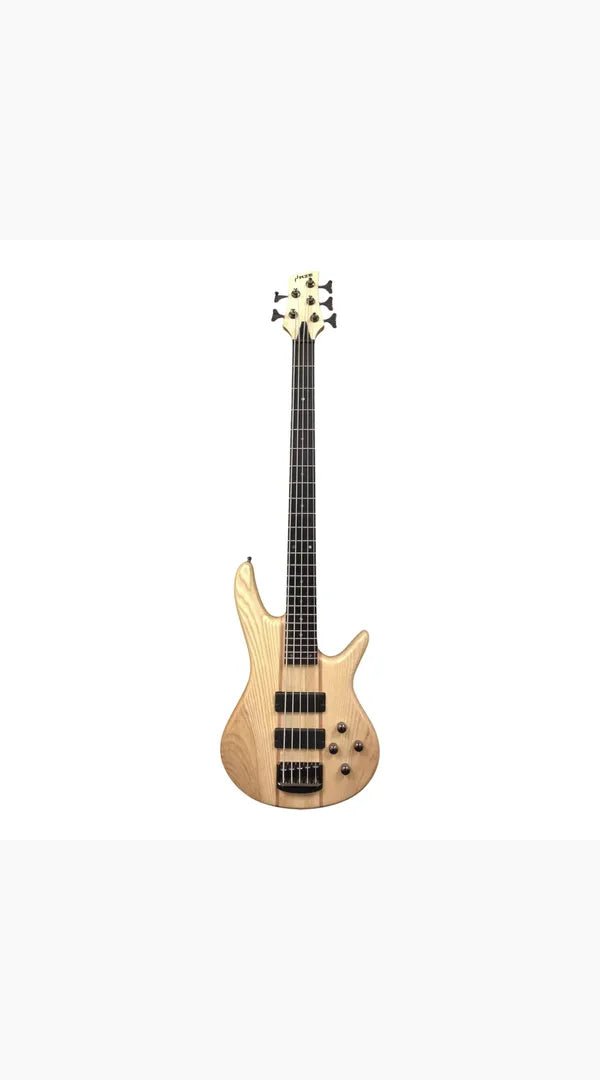 Haze 5 - String Active Humbucker Solid Walnut WR Electric Bass Guitar - Sieffs Music