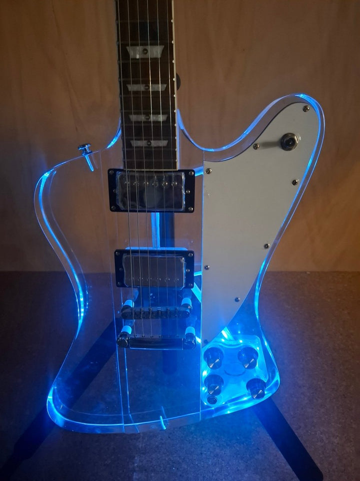 Haze Perspex Firebird With Led Lights - Sieffs Music