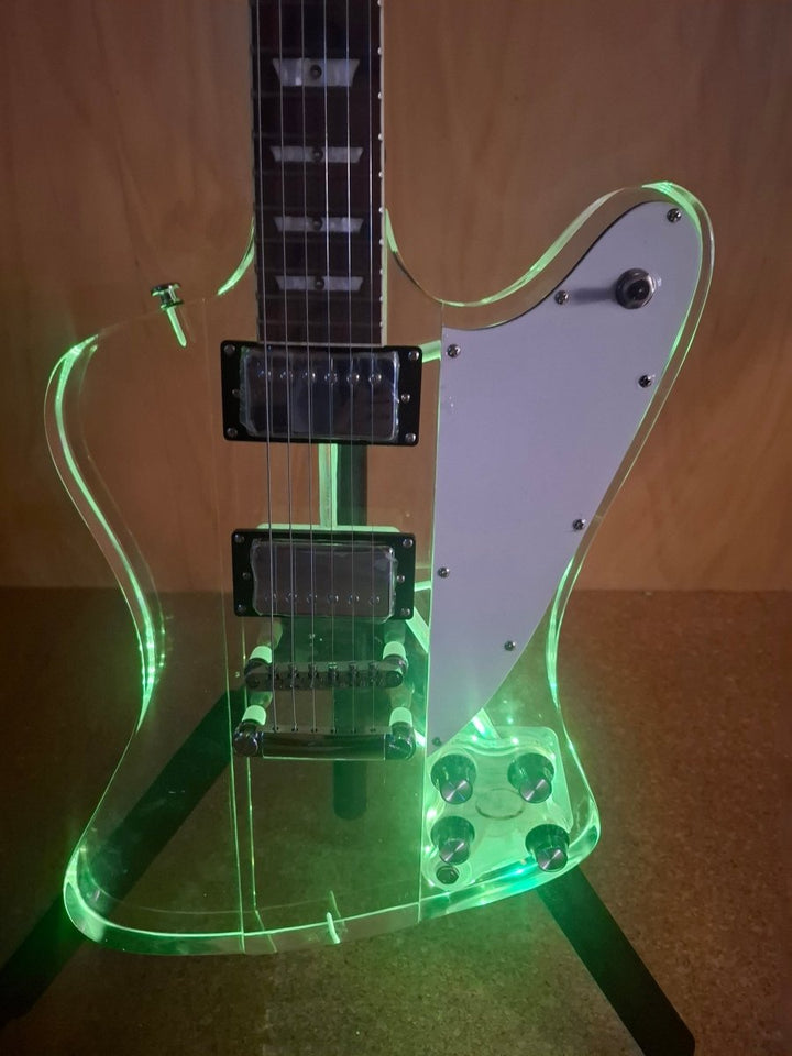 Haze Perspex Firebird With Led Lights - Sieffs Music
