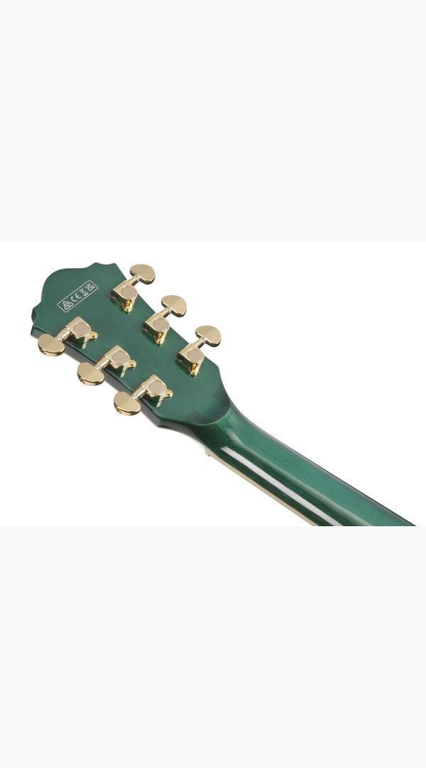Ibanez AS93FM TMG artcore guitar emerald green flametop - Sieffs Music