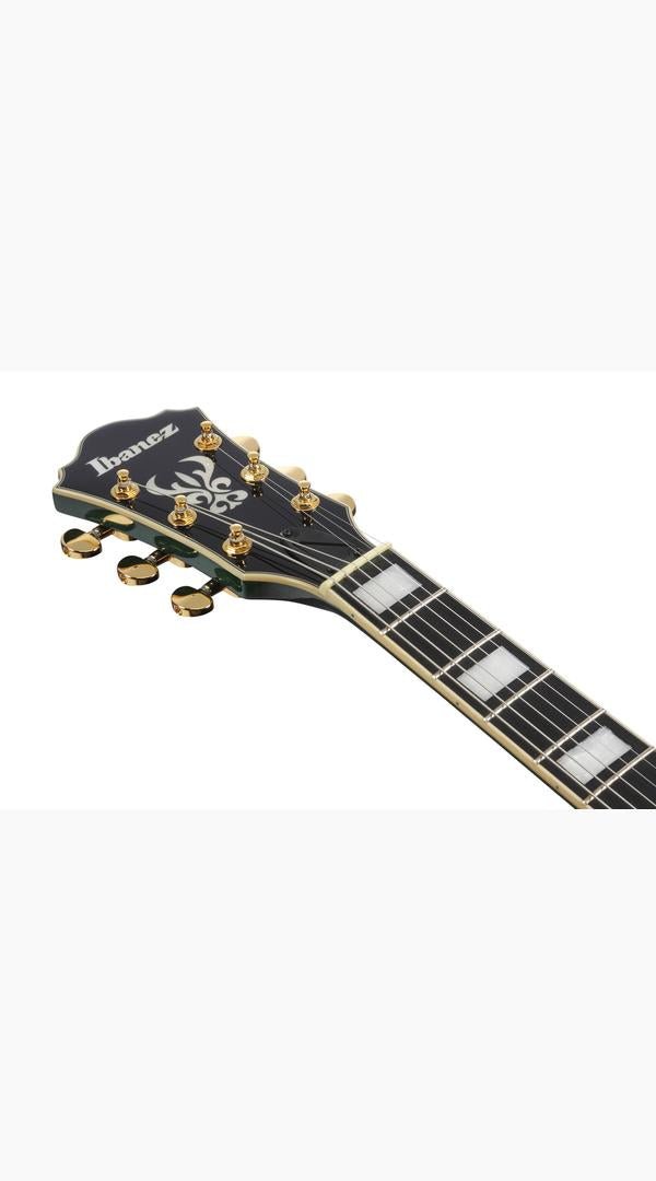 Ibanez AS93FM TMG artcore guitar emerald green flametop - Sieffs Music
