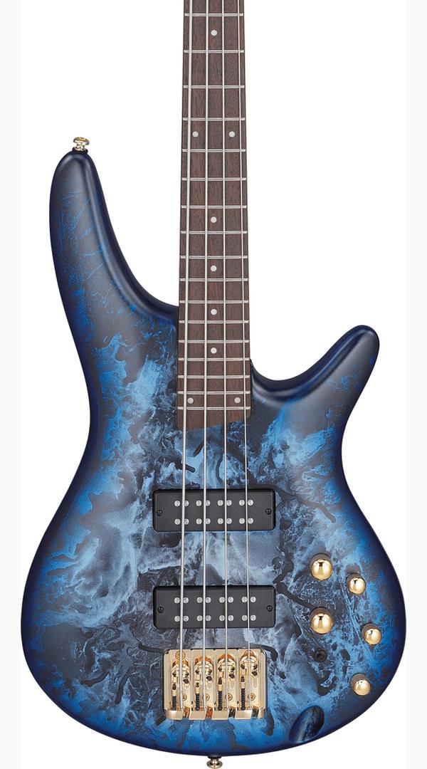 Ibanez SR300EDX CZM Cosmic Blue Electric Bass Guitar - Sieffs Music