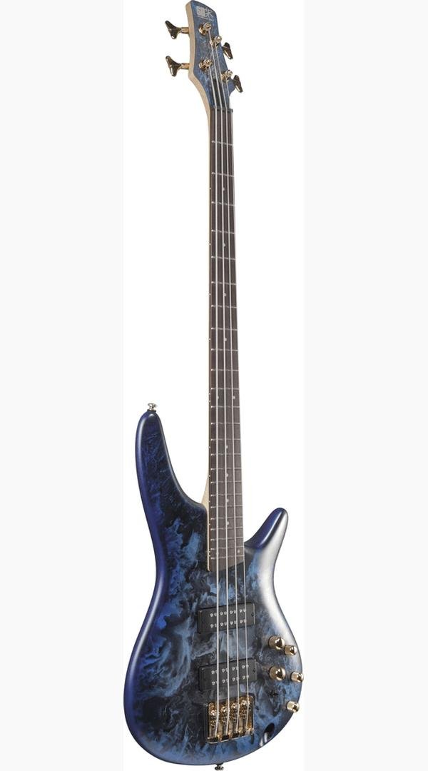 Ibanez SR300EDX CZM Cosmic Blue Electric Bass Guitar - Sieffs Music