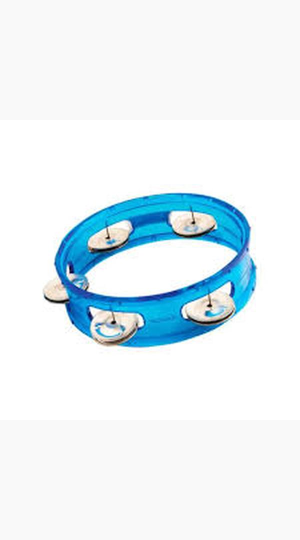 CPK 6" Tambourine Transparent Blue